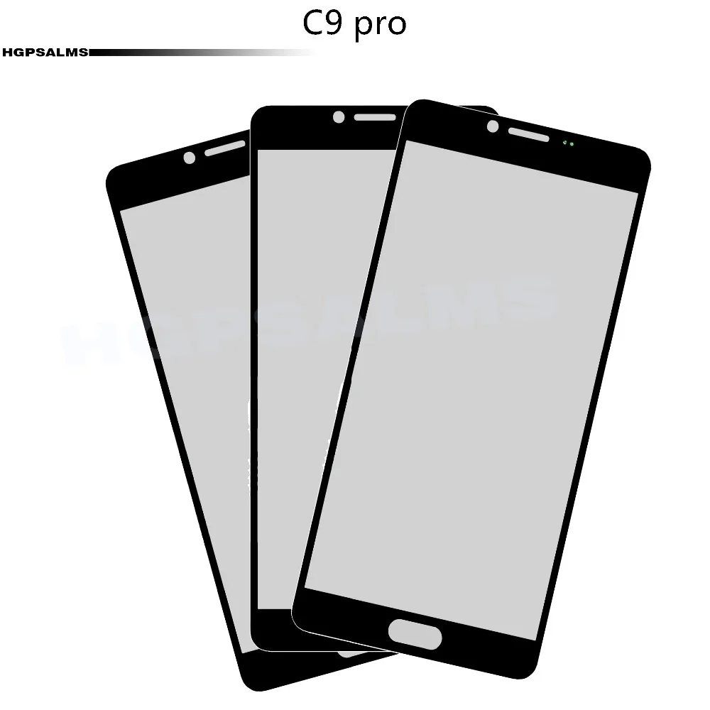 Для samsung Galaxy C9 pro C9010 передний экран Внешний стеклянный объектив сенсорный внешняя