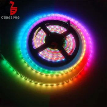 WS2812B RGB LED Strip Light 5V 5050 Address Diode Tape Ribbon Ambilight Lighting for Garland TV Backlight Car Kitchen Aquarium
WS2812B RGB LED Strip Light 5V 5050 Address Diode Tape Ribbon Ambilight Lighting for Garland TV Backlight Car Kitchen Aquarium