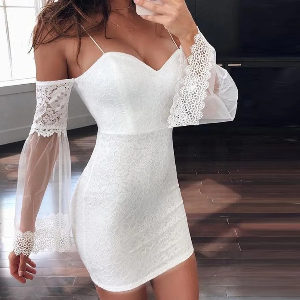 Women's Fashion New Sexy Strap Solid Color Lace Panel Sweet Cute Elastic Sexy High Waist Hip Dress summer dress vestidos 41*
Women's Fashion New Sexy Strap Solid Color Lace Panel Sweet Cute Elastic Sexy High Waist Hip Dress summer dress vestidos 41*
