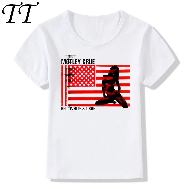 Boy and Girl Print Motley Crue Fashion T-shirt Children T shirt Rock Metal Band Merch Band Kids Tops Tee Baby Clothes
Boy and Girl Print Motley Crue Fashion T-shirt Children T shirt Rock Metal Band Merch Band Kids Tops Tee Baby Clothes