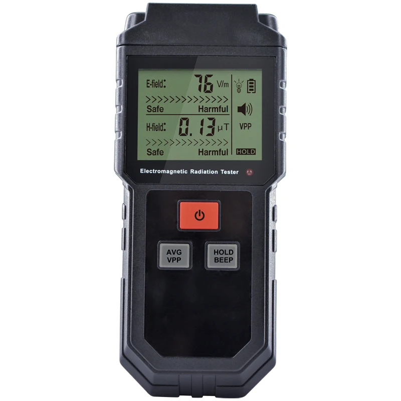 DMM LCD Electromagnetic Radiation Detector Tester Radiation Electric Field Magnetic Field Dosimeter Tester Sound and Light Alarm
DMM LCD Electromagnetic Radiation Detector Tester Radiation Electric Field Magnetic Field Dosimeter Tester Sound and Light Alarm