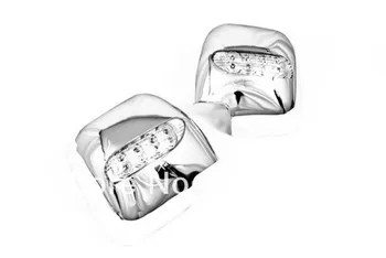 Car Styling Chrome Side Mirror Cover With LED Side Blinker Square For Toyota Hiace 2005-2012
Car Styling Chrome Side Mirror Cover With LED Side Blinker Square For Toyota Hiace 2005-2012