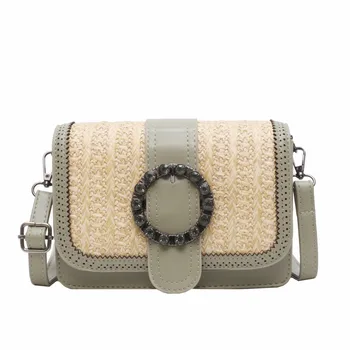 Diamond Square Style Straw+pu Bag Handbags Women Summer Rattan Bag Handmade Woven Beach Circle Bohemia Shoulder Bags New Fashion
Diamond Square Style Straw+pu Bag Handbags Women Summer Rattan Bag Handmade Woven Beach Circle Bohemia Shoulder Bags New Fashion