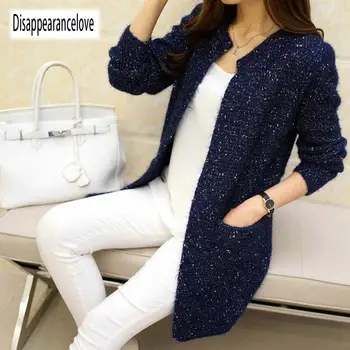 Autumn Winter Women Casual Long Sleeve Knitted Cardigans 2019 New Crochet Ladies Sweaters Fashion Tricotado Cardigan
Autumn Winter Women Casual Long Sleeve Knitted Cardigans 2019 New Crochet Ladies Sweaters Fashion Tricotado Cardigan