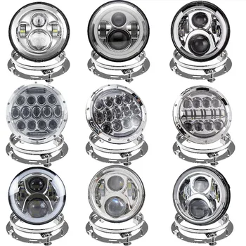 Marlaa 7inch Black Project Motorcycle headlight DRL With Mounting Bracket Ring For Road King Electra Glide Softail
Marlaa 7inch Black Project Motorcycle headlight DRL With Mounting Bracket Ring For Road King Electra Glide Softail