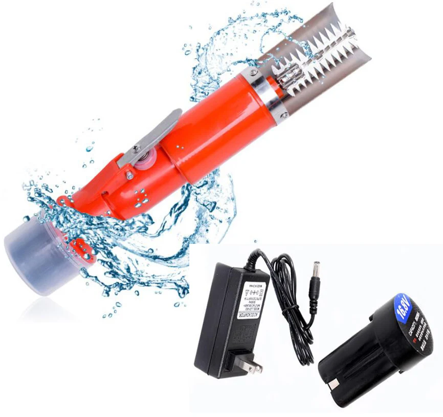 120W Rechargeable / Plug in Electric Fish Scaler Fishing Scalers Clean Remover Cleaner Descaler Waterproof Scraper Seafood Tools
120W Rechargeable / Plug in Electric Fish Scaler Fishing Scalers Clean Remover Cleaner Descaler Waterproof Scraper Seafood Tools
