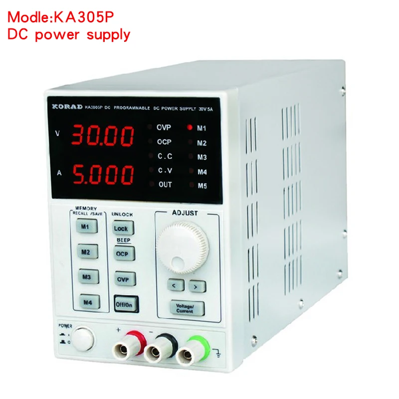 KA3005P - Programmable Precision Adjustable 30V, 5A DC Linear Power Supply Digital Regulated Lab Grade (with USB and software) (1)