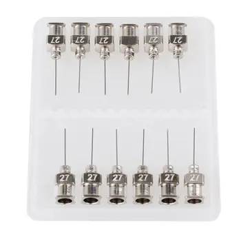 Silver Stainless Steel Connector Adhesive Glue Tip Dispensing Needles Pack of 12 (27Gauge) 1/2"
Silver Stainless Steel Connector Adhesive Glue Tip Dispensing Needles Pack of 12 (27Gauge) 1/2"