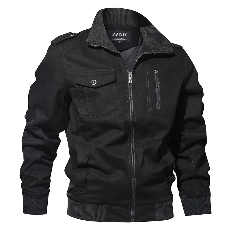 Military Jacket Men Spring Autumn Cotton Washed Coat Male Army Bomber Pilot Jackets Plus Size 6XL Cargo Flight Jaqueta Masculina
Military Jacket Men Spring Autumn Cotton Washed Coat Male Army Bomber Pilot Jackets Plus Size 6XL Cargo Flight Jaqueta Masculina