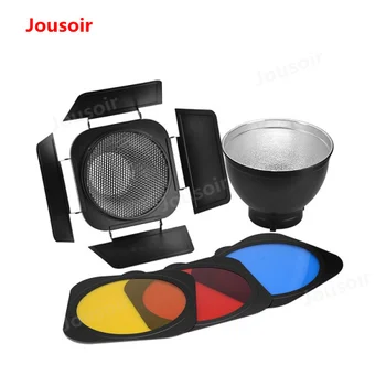 standard reflector lampshade Honeycomb grid accessories Barn door dish Honeycomb cover Filter color kit CD50 T06
standard reflector lampshade Honeycomb grid accessories Barn door dish Honeycomb cover Filter color kit CD50 T06