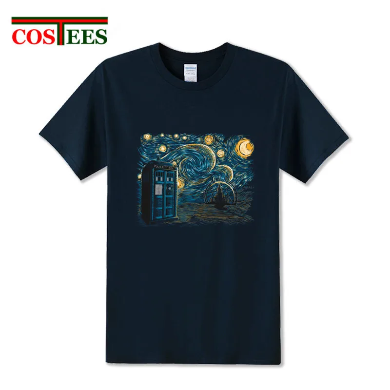 2019 Van Gogh design Starry Gallifrey Doctor Who T shirt men Funny DR Who Men's T-shirt Adult apparel Cheap China brand clothing
2019 Van Gogh design Starry Gallifrey Doctor Who T shirt men Funny DR Who Men's T-shirt Adult apparel Cheap China brand clothing