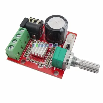 10PCS/LOT 12V Mini Hi-Fi PAM8610 Audio Stereo Amplifier Board 2X10W Dual Channel D Class
10PCS/LOT 12V Mini Hi-Fi PAM8610 Audio Stereo Amplifier Board 2X10W Dual Channel D Class