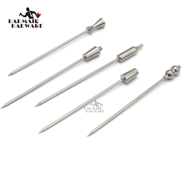 4 Pieces Shaker/Jigger Shape Stainless Steel Cocktail Picks Fruit Sticks Cocktail Sticks Set of 4
4 Pieces Shaker/Jigger Shape Stainless Steel Cocktail Picks Fruit Sticks Cocktail Sticks Set of 4