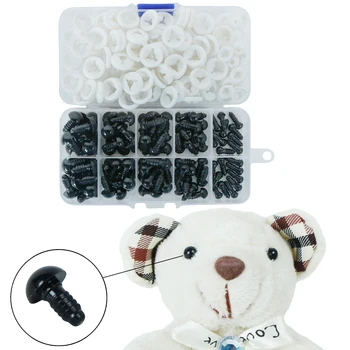 100pcs 6-12mm Black Plastic Crafts Doll Safety Eyes Bear for Plush Toys Stuffed Toys Doll Amigurumi Puppet DIY Accessories
100pcs 6-12mm Black Plastic Crafts Doll Safety Eyes Bear for Plush Toys Stuffed Toys Doll Amigurumi Puppet DIY Accessories