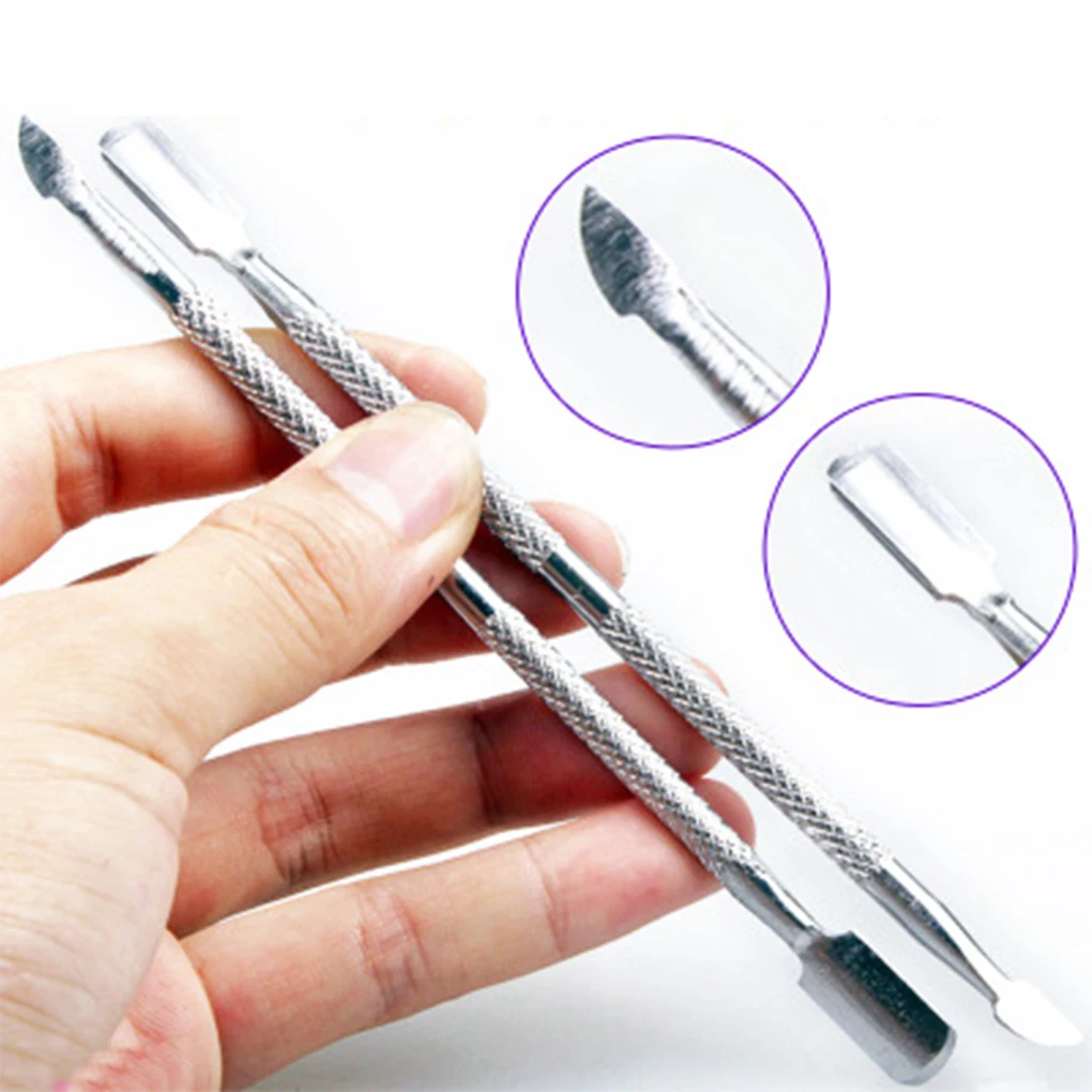 Exfoliating Push Exfoliating Double-headed Stainless Steel Tools Durable Manicure Tools
Exfoliating Push Exfoliating Double-headed Stainless Steel Tools Durable Manicure Tools