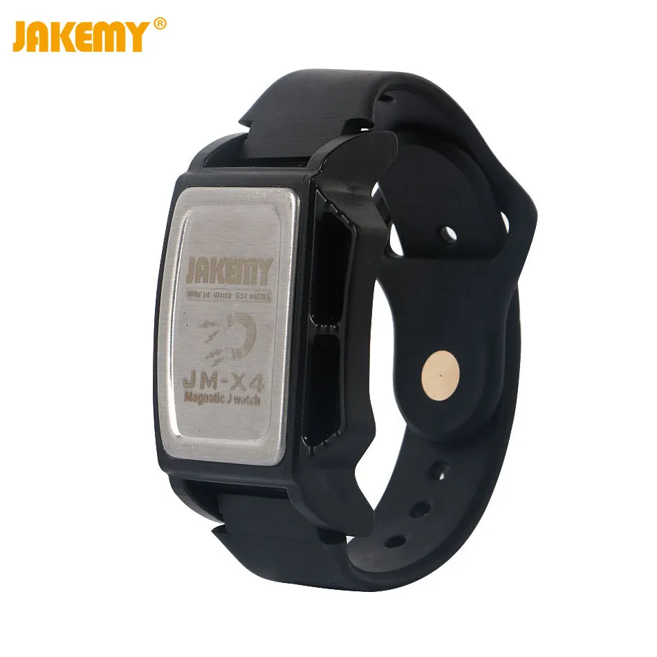 JAKEMY JM-X4 Components Adsorption Bracelet Powerful Magnetic Wrist Band Hold Small Metal Nuts Washers Screws Nails JAKEMY JM-X4 Components Adsorption Bracelet Powerful Magnetic Wrist Band Hold Small Metal Nuts Washers Screws Nails<br><br>Aliexpress