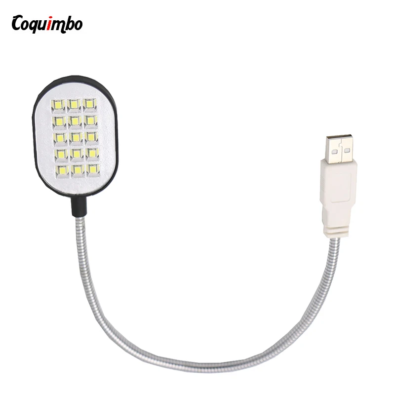Black Flexible Arms 15 LEDs USB Flashlight USB LED Lamp For Laptop Notebook PC Computer LED USB Light
Black Flexible Arms 15 LEDs USB Flashlight USB LED Lamp For Laptop Notebook PC Computer LED USB Light