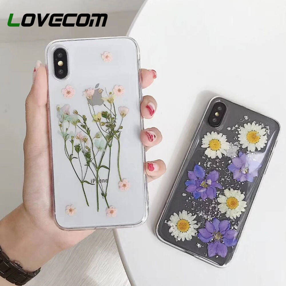 LOVECOM Real Dried Flowers Case For iPhone XS Max XR X 6 6S 7 8 Plus Full Body Coverage Transparent Soft Epoxy Phone Back Cover
LOVECOM Real Dried Flowers Case For iPhone XS Max XR X 6 6S 7 8 Plus Full Body Coverage Transparent Soft Epoxy Phone Back Cover