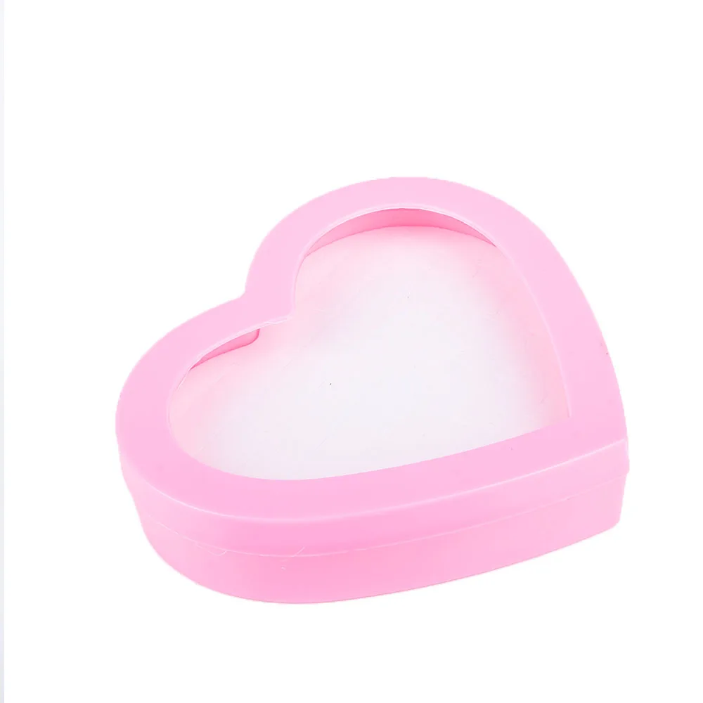 36 Holes Jewelry Box Pink Earring Storage Case Ring Holder Ring Box Heart-shape Jewelry Supplies
36 Holes Jewelry Box Pink Earring Storage Case Ring Holder Ring Box Heart-shape Jewelry Supplies