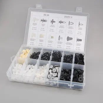 BBQ@FUKA 292Pcs Fender Door Hood Bumper Trim Clip Pin Rivet Body Retainer Assortment Fit For TOYOTA HONDA FORD MAZDA MITSUBISHI
BBQ@FUKA 292Pcs Fender Door Hood Bumper Trim Clip Pin Rivet Body Retainer Assortment Fit For TOYOTA HONDA FORD MAZDA MITSUBISHI