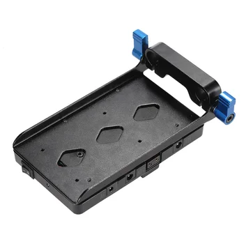 V Type Battery Plate with 15mm Rod Clamp E6 Battery Adapter for Sony V-Mount Battery for Canon 5D2 5D3 60D 7D 6D DSLR Rig for BMCC BMPC
V Type Battery Plate with 15mm Rod Clamp E6 Battery Adapter for Sony V-Mount Battery for Canon 5D2 5D3 60D 7D 6D DSLR Rig for BMCC BMPC