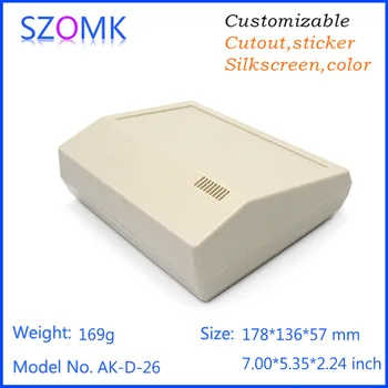 power supply szomk lighting distribution box plastic electronic desk top enclosures for electronics 180x136x58mm
power supply szomk lighting distribution box plastic electronic desk top enclosures for electronics 180x136x58mm