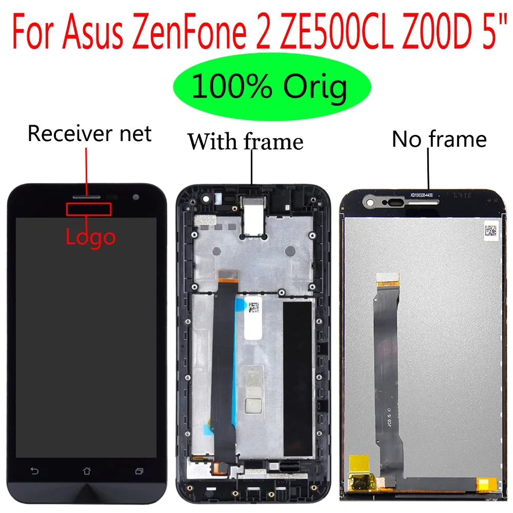 Shyueda Orig 5" For Asus ZenFone 2 ZE500CL Z00D LCD Display Touch Screen Digitizer With Frame & Tools
Shyueda Orig 5" For Asus ZenFone 2 ZE500CL Z00D LCD Display Touch Screen Digitizer With Frame & Tools