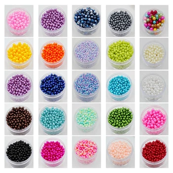 Hot Sale 4mm 500pcs/Lot Pearl Cabochon Round 33 Colors Imitation Pearl ABS Plastic Beads For Necklace And Bracelet DIY Making
Hot Sale 4mm 500pcs/Lot Pearl Cabochon Round 33 Colors Imitation Pearl ABS Plastic Beads For Necklace And Bracelet DIY Making