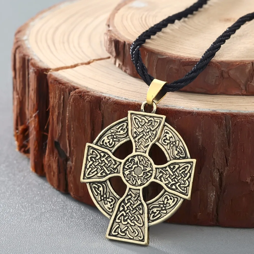 QIMING Simple Women Armenian Cross Pendant Boho Necklace Solar Cross Celtics Men Jewelry Druid Amulet Pendant Necklace Collier
QIMING Simple Women Armenian Cross Pendant Boho Necklace Solar Cross Celtics Men Jewelry Druid Amulet Pendant Necklace Collier