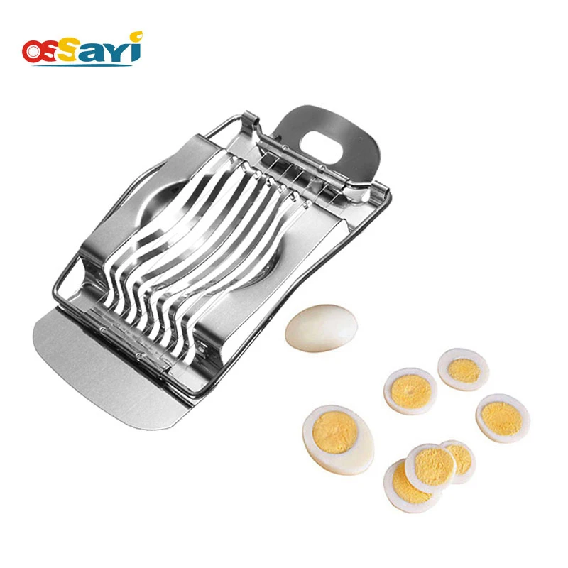 Boiled Egg Slicer Stainless Steel Section Cutter Mushroom Tomato Strawberry Cutter Easy To Clean Egg Slicer Kitchen Novelty Tool
Boiled Egg Slicer Stainless Steel Section Cutter Mushroom Tomato Strawberry Cutter Easy To Clean Egg Slicer Kitchen Novelty Tool