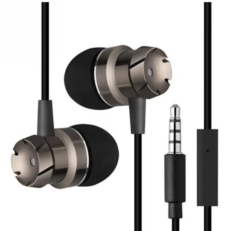 Original Metal Bass In-ear Earphones Super Clear Metal Earphone Noise isolating Earbud With Mic For Android/IOS Phones
Original Metal Bass In-ear Earphones Super Clear Metal Earphone Noise isolating Earbud With Mic For Android/IOS Phones