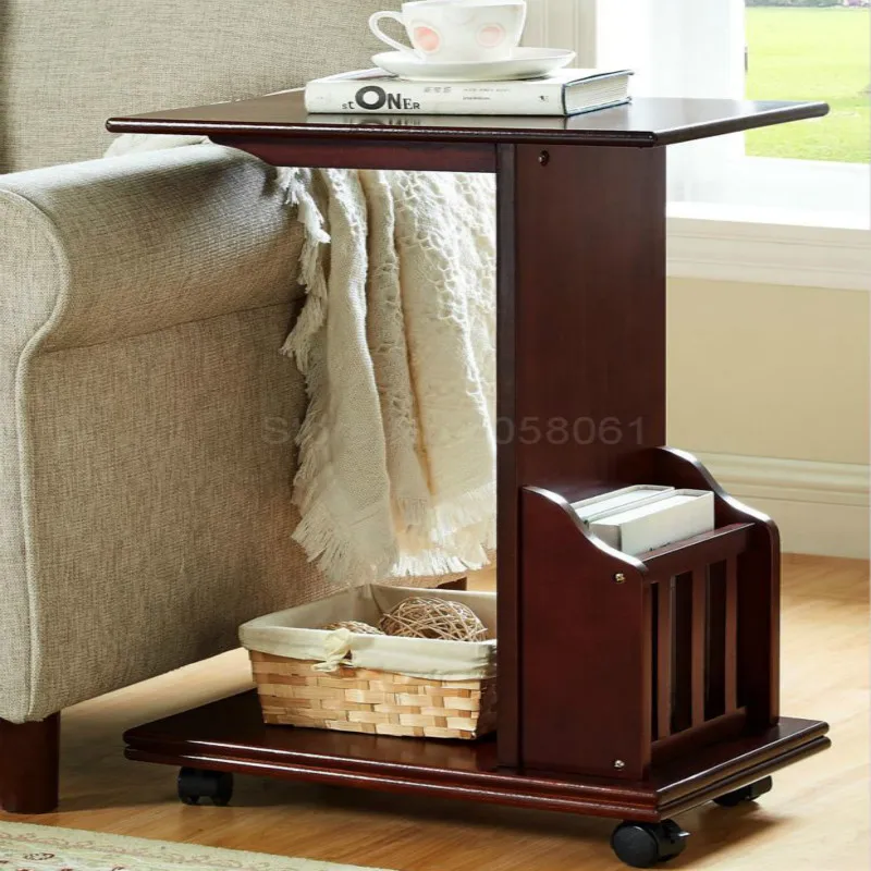 Sofa side movable small coffee table living room simple solid wood side cabinet bedroom bedside table corner several side table
Sofa side movable small coffee table living room simple solid wood side cabinet bedroom bedside table corner several side table