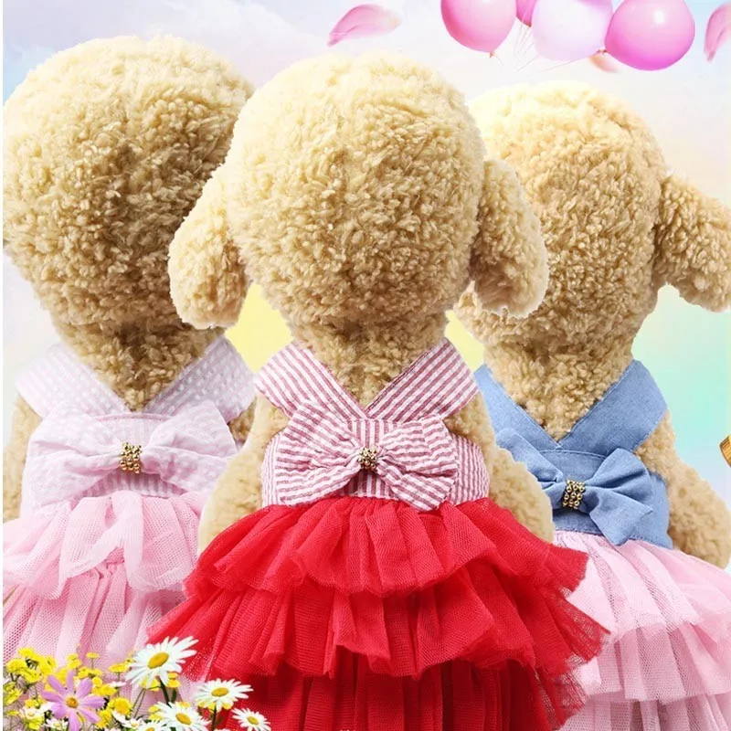 VMIPET 2019 Fashion Spring Dog Dress Sweet Cute Dog Costume For Small Medium Dogs Puppy Chihuahua Yorkie Bulldog 6 Colors DC335
VMIPET 2019 Fashion Spring Dog Dress Sweet Cute Dog Costume For Small Medium Dogs Puppy Chihuahua Yorkie Bulldog 6 Colors DC335
