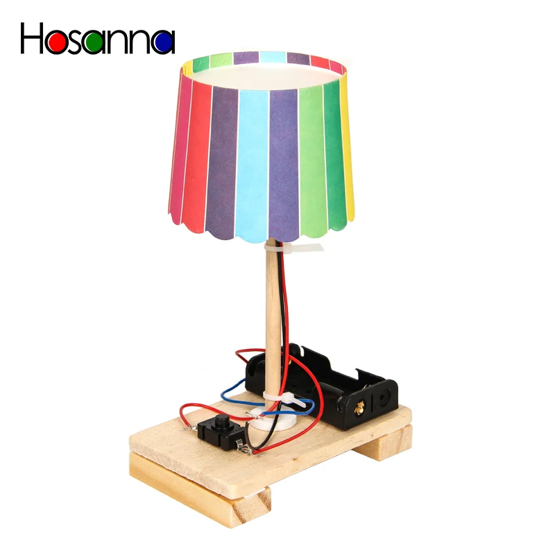 Hosanna Kids DIY Mini Table Lamp Model Electric Wooden Science Toys Kit Learning Educational Toys for Children Boys Girl 4 Years
Hosanna Kids DIY Mini Table Lamp Model Electric Wooden Science Toys Kit Learning Educational Toys for Children Boys Girl 4 Years