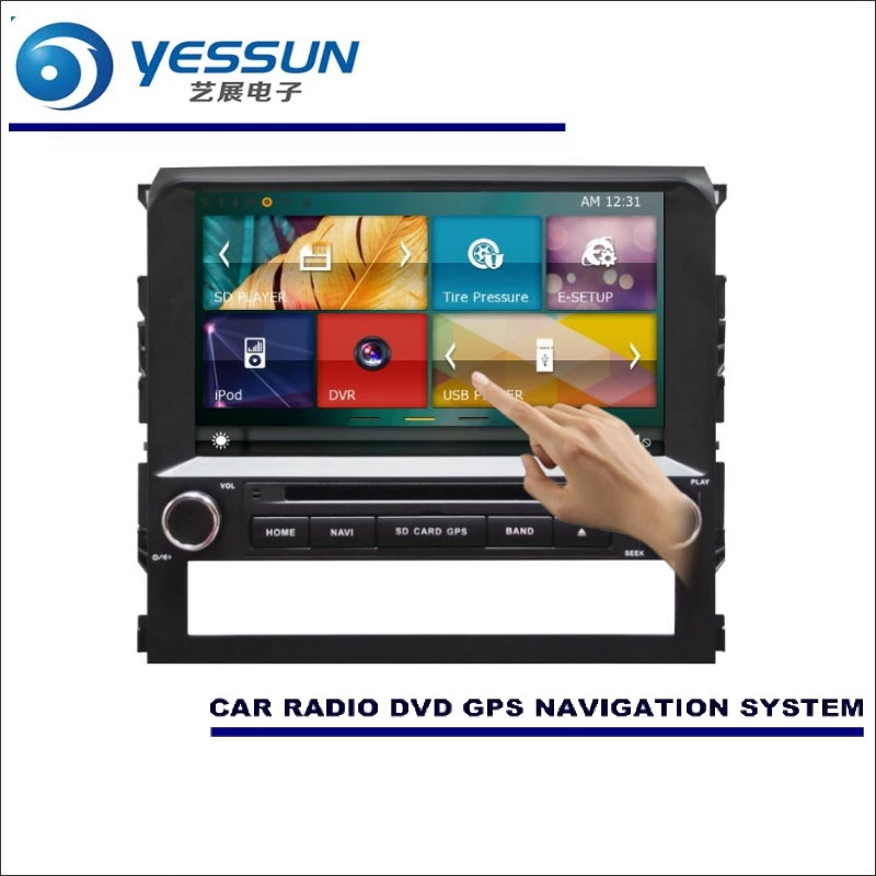 YESSUN For Toyota Land Cruiser LC200 2016 Car Radio CD DVD Player Amplifier HD TV Screen GPS Navigation Audio Video System
YESSUN For Toyota Land Cruiser LC200 2016 Car Radio CD DVD Player Amplifier HD TV Screen GPS Navigation Audio Video System