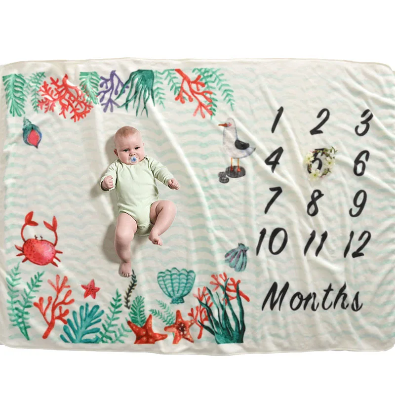 New Born Photography Monthly Baby Milestone Blanket Photo Props Baby Fotoshoot Accessoire Photo Bebe Manta Receving Blanket
New Born Photography Monthly Baby Milestone Blanket Photo Props Baby Fotoshoot Accessoire Photo Bebe Manta Receving Blanket