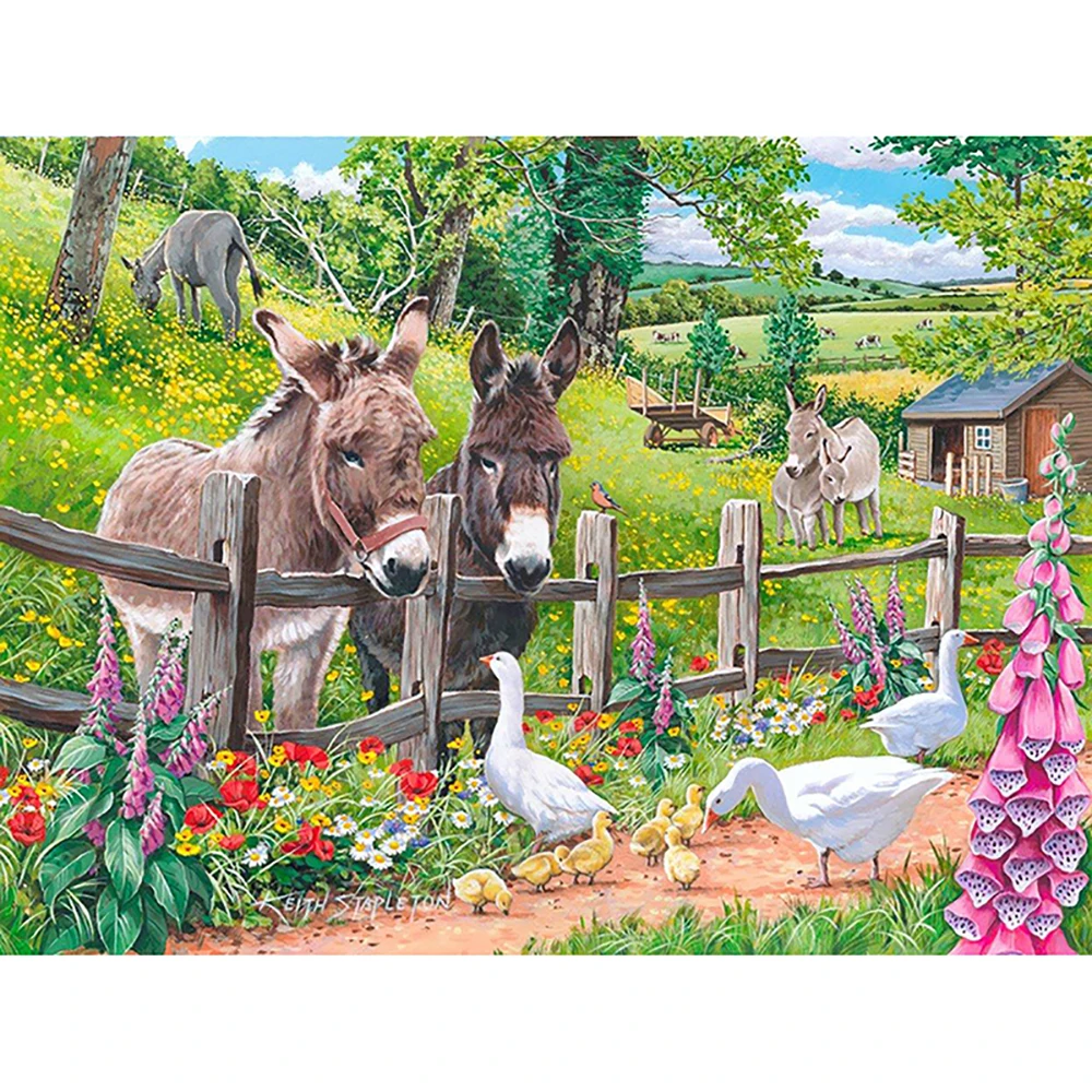 Diamond Painting Full Round/Square Ducks,Donkeys Mosaic DIY Diamond Painting Animal Cross Stitch Embroidery Home Decorative Gift
Diamond Painting Full Round/Square Ducks,Donkeys Mosaic DIY Diamond Painting Animal Cross Stitch Embroidery Home Decorative Gift
