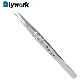 DIYWORK Curved Straight Tip Tweezers Precision Picking Plier Stainless Steel for Nail Rhinestone Decorations Anti-static
DIYWORK Curved Straight Tip Tweezers Precision Picking Plier Stainless Steel for Nail Rhinestone Decorations Anti-static