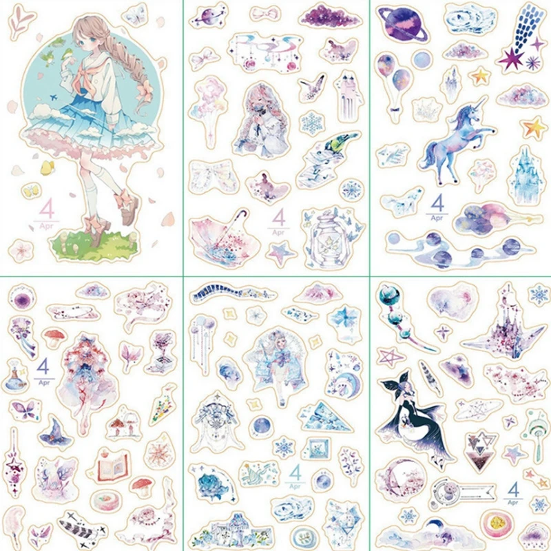 WTZ078-01 Mini Cartoon Girl Waterproof Sticker Bag Toy Color Cut Drawing Mobile Shell Diary and Other Anime Sticker Classic Toys
WTZ078-01 Mini Cartoon Girl Waterproof Sticker Bag Toy Color Cut Drawing Mobile Shell Diary and Other Anime Sticker Classic Toys
