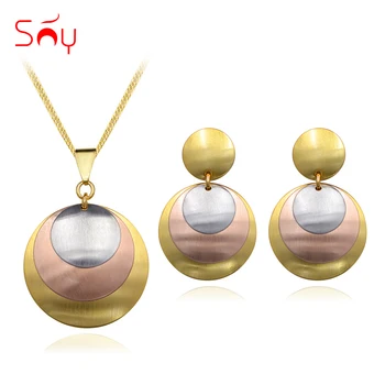 Sunny Jewelry Fashion Jewelry 2020 Luxury Women's Earrings Pendant Necklace Wedding Jewelry Sets High Quality For Party Daily
Sunny Jewelry Fashion Jewelry 2020 Luxury Women's Earrings Pendant Necklace Wedding Jewelry Sets High Quality For Party Daily