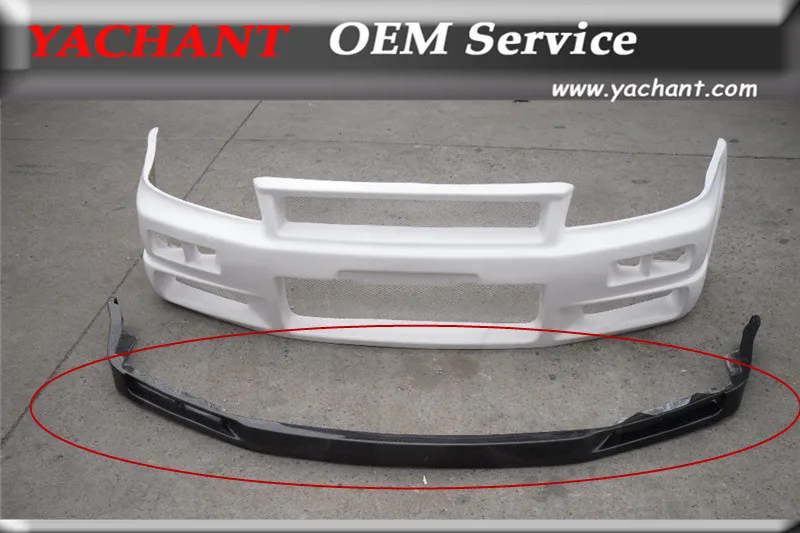 Car-Styling FRP Fiber Glass Body Kit Front Lip Fit For 1999-2002 Skyline R34 GTR NI Style Front Lip Only Fit NI Front Bumper
Car-Styling FRP Fiber Glass Body Kit Front Lip Fit For 1999-2002 Skyline R34 GTR NI Style Front Lip Only Fit NI Front Bumper