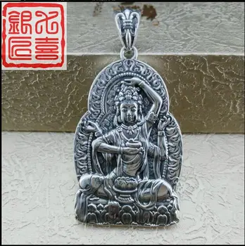 Avalokitesvara s925 sterling silver pendants Thai silver silver tag Amulets pendant for man and woman
Avalokitesvara s925 sterling silver pendants Thai silver silver tag Amulets pendant for man and woman