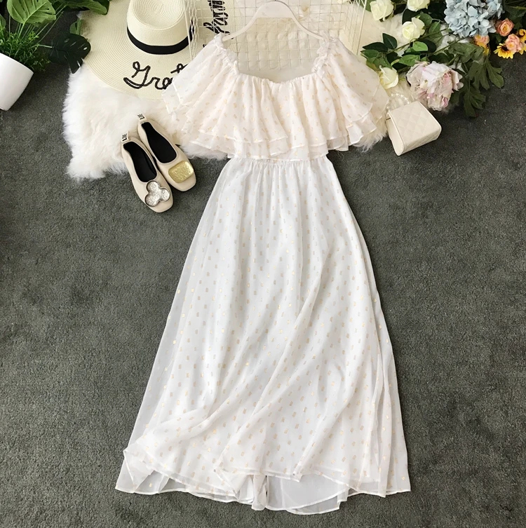 2019 New Plus Size Immortal Dress Summer Sexy Word Collar Chiffon Dress Women Thailand Seaside Vacation Beach Maxi Long Dresses
2019 New Plus Size Immortal Dress Summer Sexy Word Collar Chiffon Dress Women Thailand Seaside Vacation Beach Maxi Long Dresses