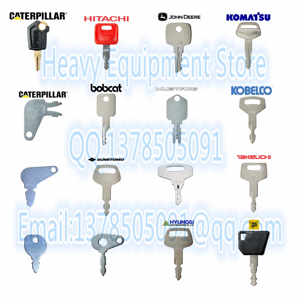 Heavy Equipment key set For Caterpillar Hitachi John Deere Komatsu Bobcat JCS 3CX Sumitomo IHI For Kebelco Takeuchi 5P8500 787
Heavy Equipment key set For Caterpillar Hitachi John Deere Komatsu Bobcat JCS 3CX Sumitomo IHI For Kebelco Takeuchi 5P8500 787