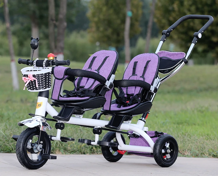 triciclo infantil The Children Tricycle Twin Baby Cart Double Bicycle Light Baby Stroller 3 Wheel Tricycle Baby Bike triciclo infantil The Children Tricycle Twin Baby Cart Double Bicycle Light Baby Stroller 3 Wheel Tricycle Baby Bike