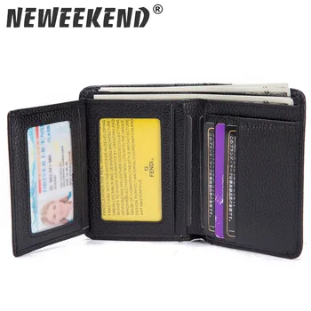 Neweekend Black Purse For Men Genuine Leather Men's Wallets Thin Male Wallet Card Holder Cowskin Soft Mini Purses 569-2
Neweekend Black Purse For Men Genuine Leather Men's Wallets Thin Male Wallet Card Holder Cowskin Soft Mini Purses 569-2