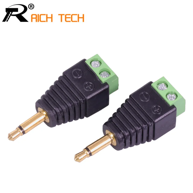 Video AV Balun 3.5mm 1/8" MONO male to AV Screw Terminal MONO jack 3.5 mm male 3 pin Terminal Block Plug connector
Video AV Balun 3.5mm 1/8" MONO male to AV Screw Terminal MONO jack 3.5 mm male 3 pin Terminal Block Plug connector