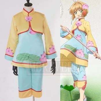 Card Captor Sakura Clear Card Chinese Style Lotus Blossom Halloween Uniform Outfit Cosplay Costume Custom Made Free Shipping
Card Captor Sakura Clear Card Chinese Style Lotus Blossom Halloween Uniform Outfit Cosplay Costume Custom Made Free Shipping