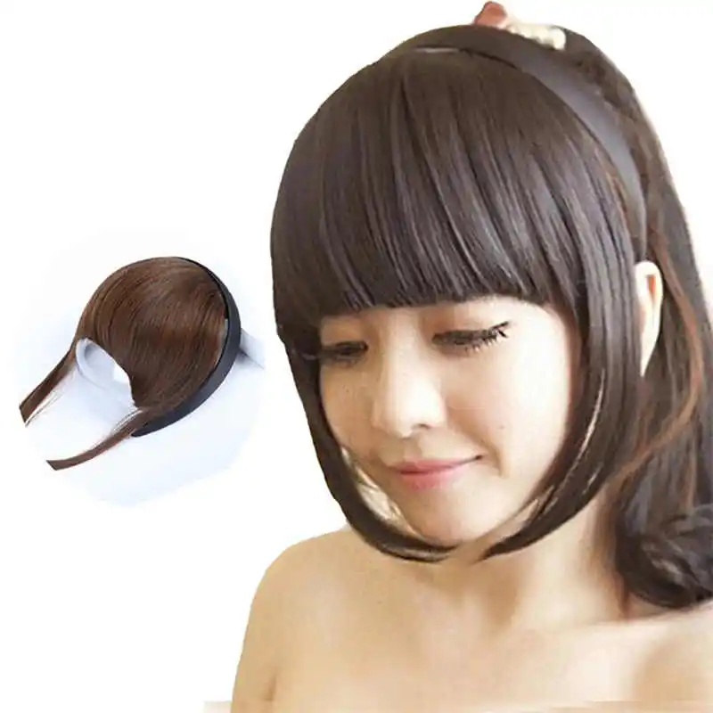 Cateleya False Hair Piece On Front Clip in Bangs Extension Fashion Hair Symmetry Fringe Bangs High Temperature Hairpieces
Cateleya False Hair Piece On Front Clip in Bangs Extension Fashion Hair Symmetry Fringe Bangs High Temperature Hairpieces