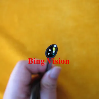Multi core communications fiber with color marked and second time sheathed POFjumper
Multi core communications fiber with color marked and second time sheathed POFjumper